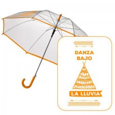 Paraguas Transparente de adulto 58 cm